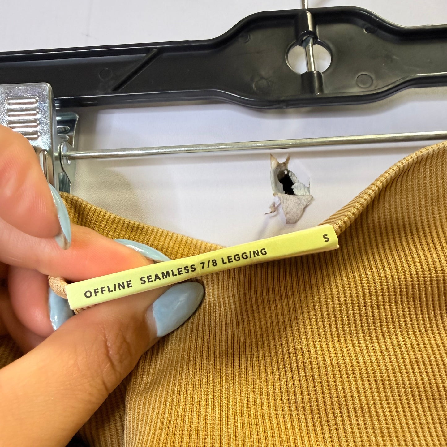 Athletic Leggings By Aerie In Yellow, Size: S