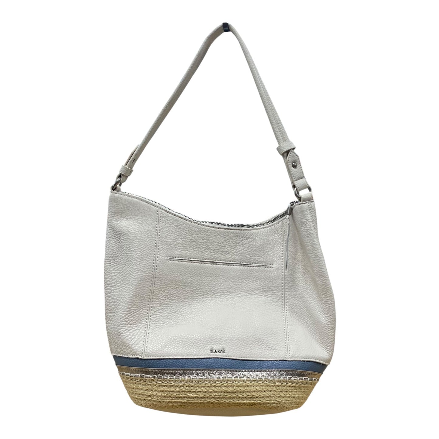 Handbag Leather By The Sak In Cream, Size:Medium