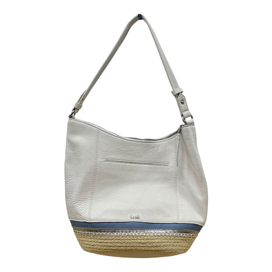 Handbag Leather By The Sak In Cream, Size:Medium