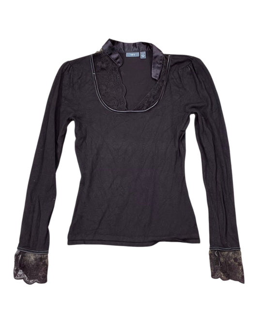 Top Ls By Apt 9 In Brown, Size:S