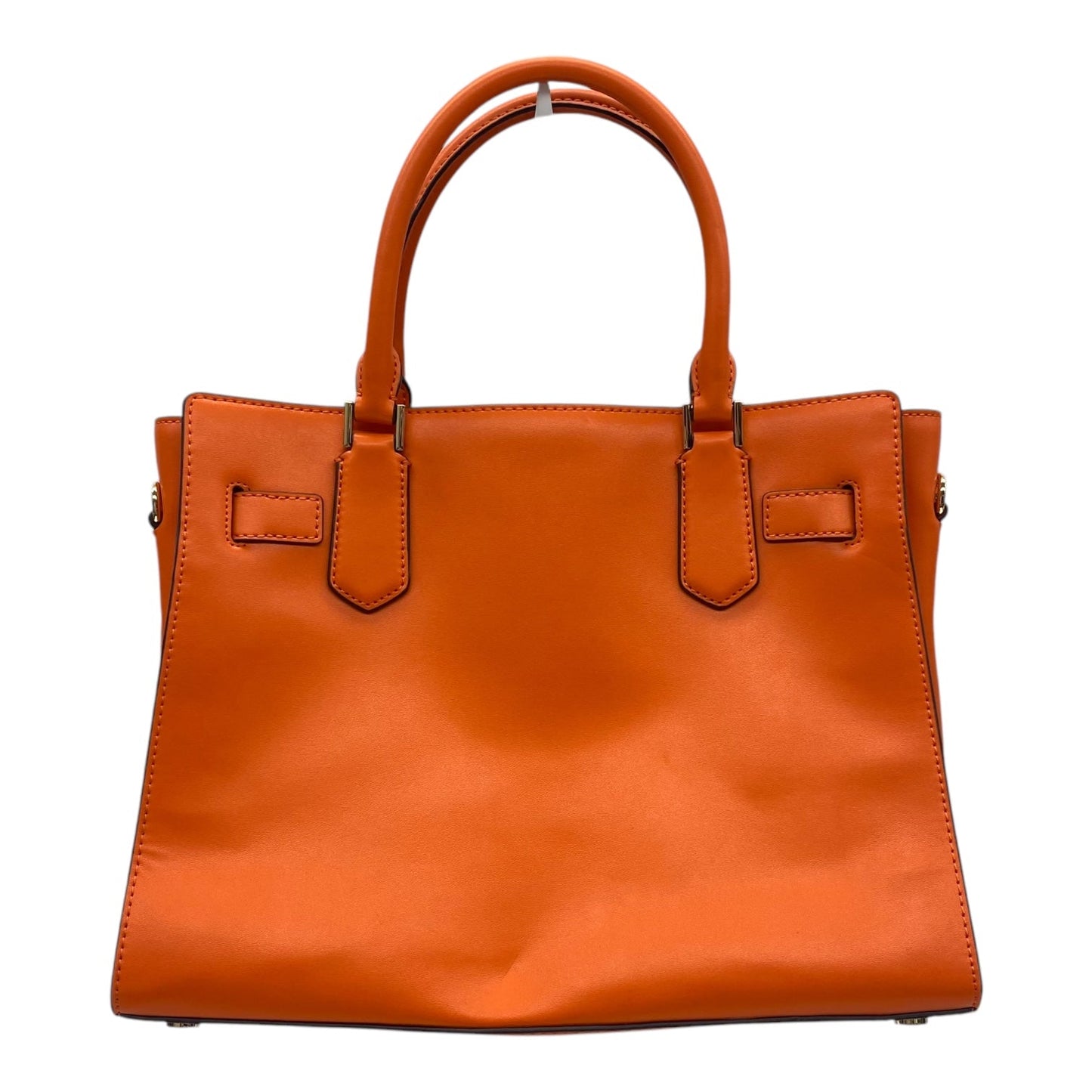 Handbag Designer By Michael Kors In Orange, Size:Medium