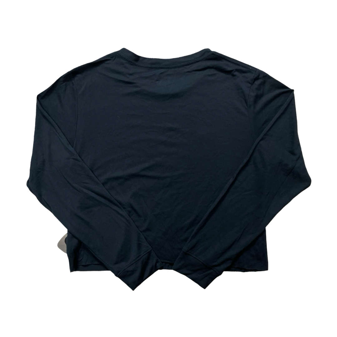 Athletic Top Ls Crewneck By Genuine Merchandise In Navy, Size:L