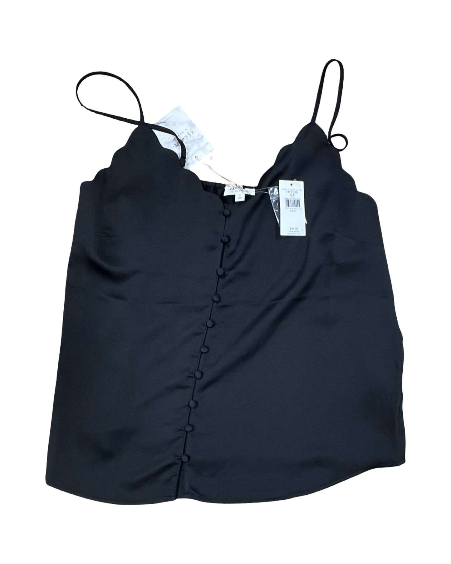 Top Cami By Blu Pepper In Black, Size:L