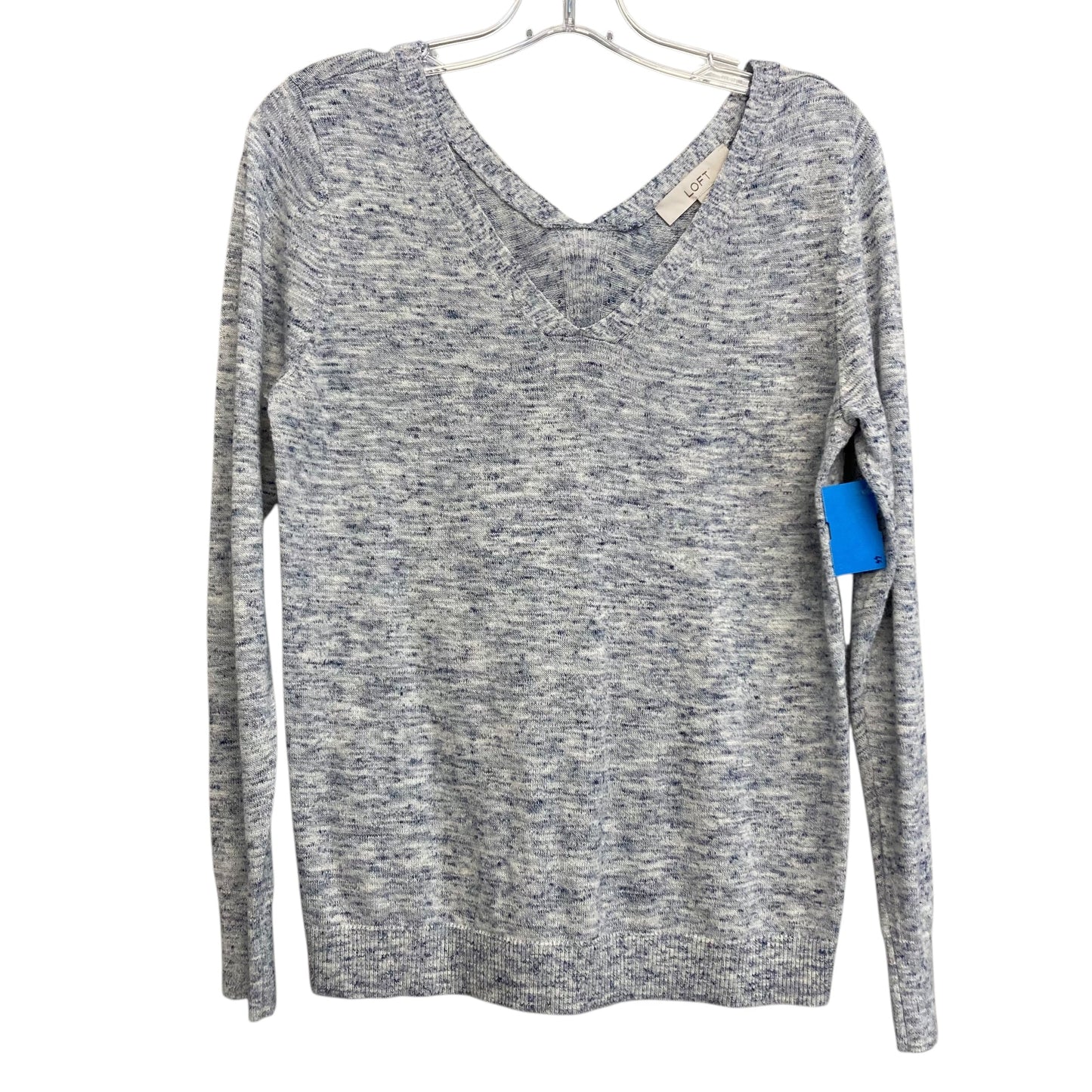 Sweater By Loft In Blue & White, Size:S