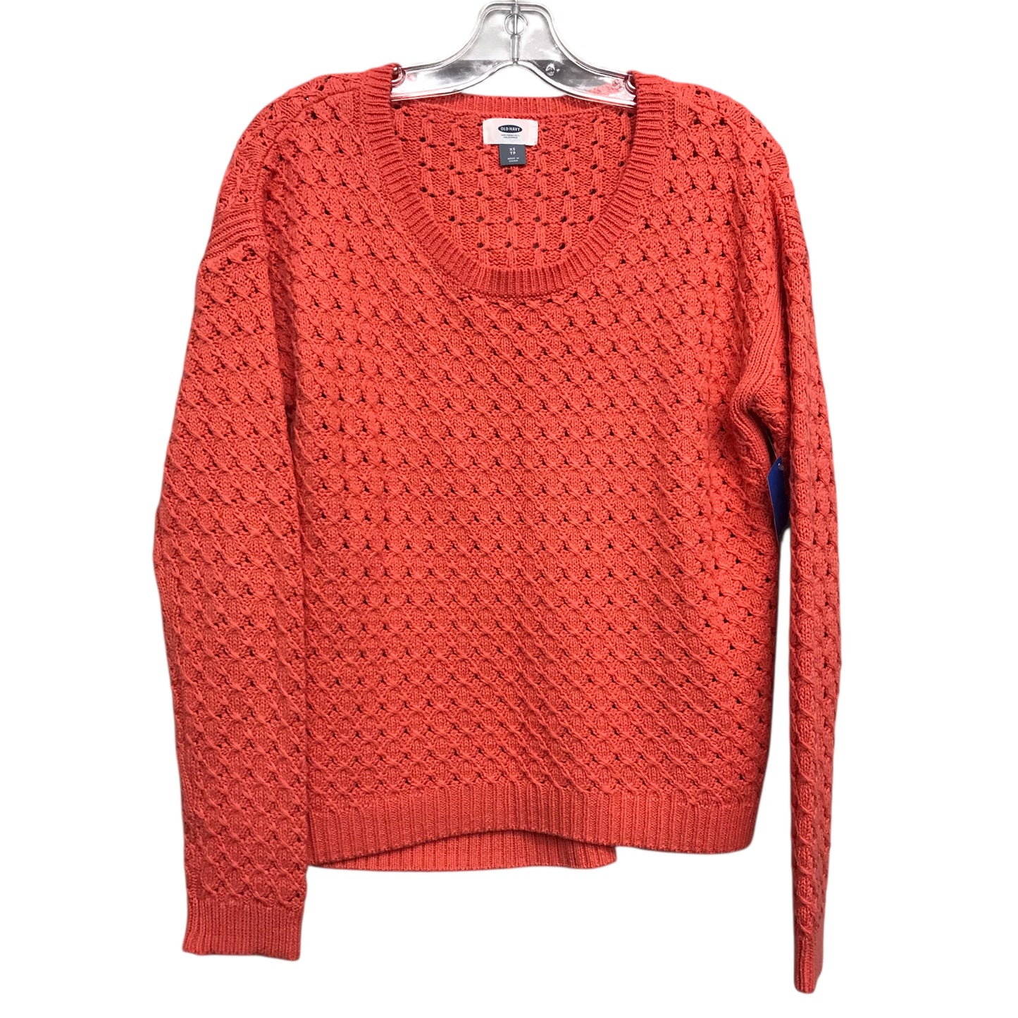 Sweater By Old Navy In Orange, Size:Xs
