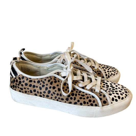Shoes Sneakers By Ann Taylor In Animal Print, Size:7.5