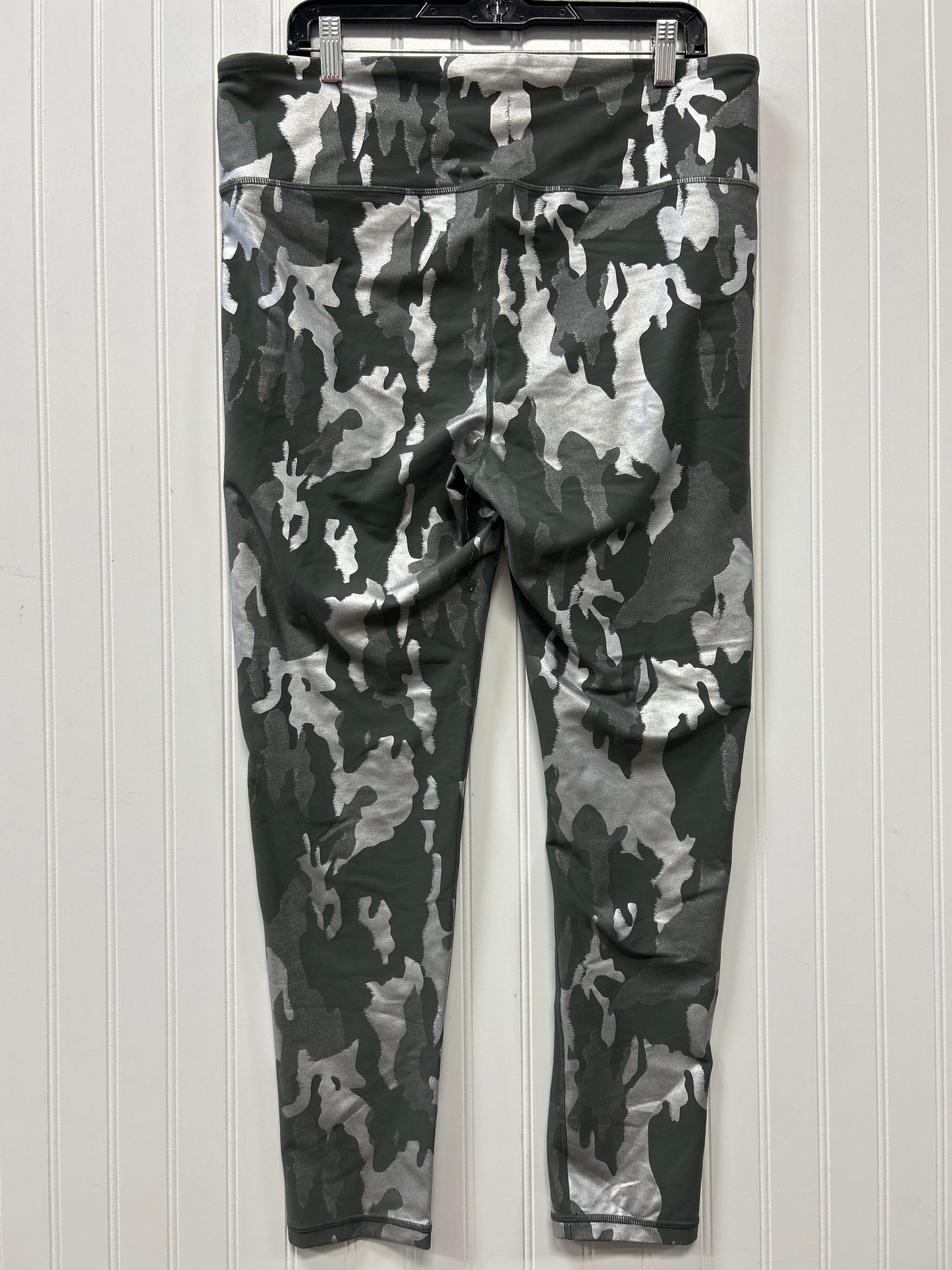 Athletic Leggings By Mono B In Camouflage Print, Size:3X