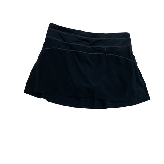 Athletic Skort By Athleta In Black, Size:S