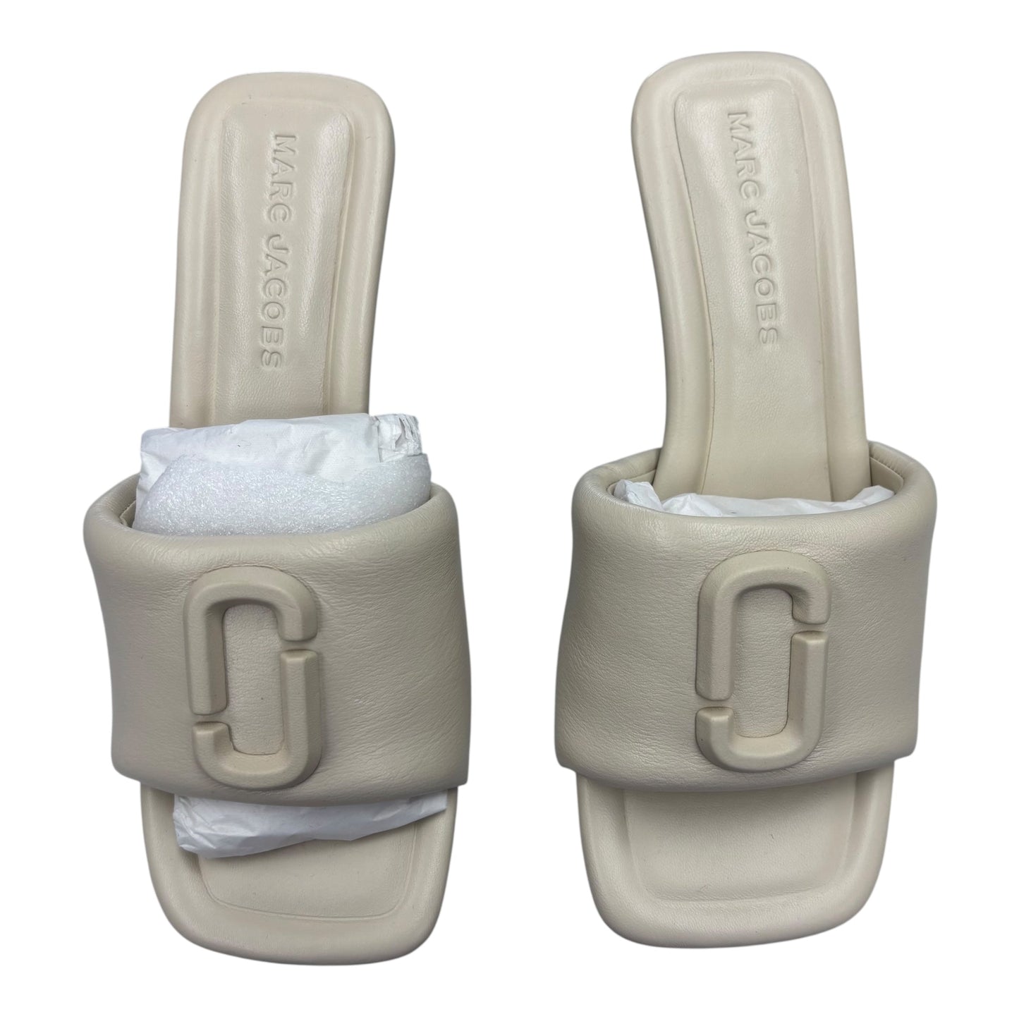 Sandals Luxury Designer By Marc Jacobs In Cream, Size:5