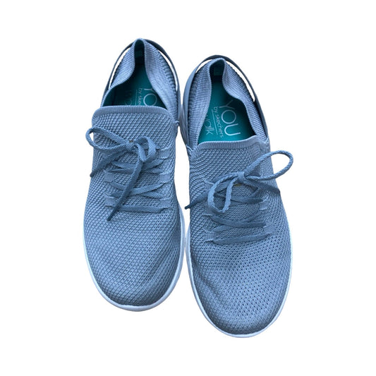 Shoes Athletic By Skechers In Grey, Size:7.5