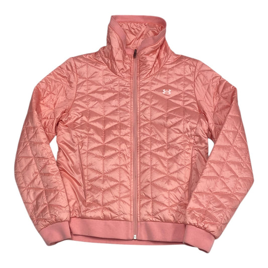 Jacket Puffer & Quilted By Under Armour In Pink, Size:Sp