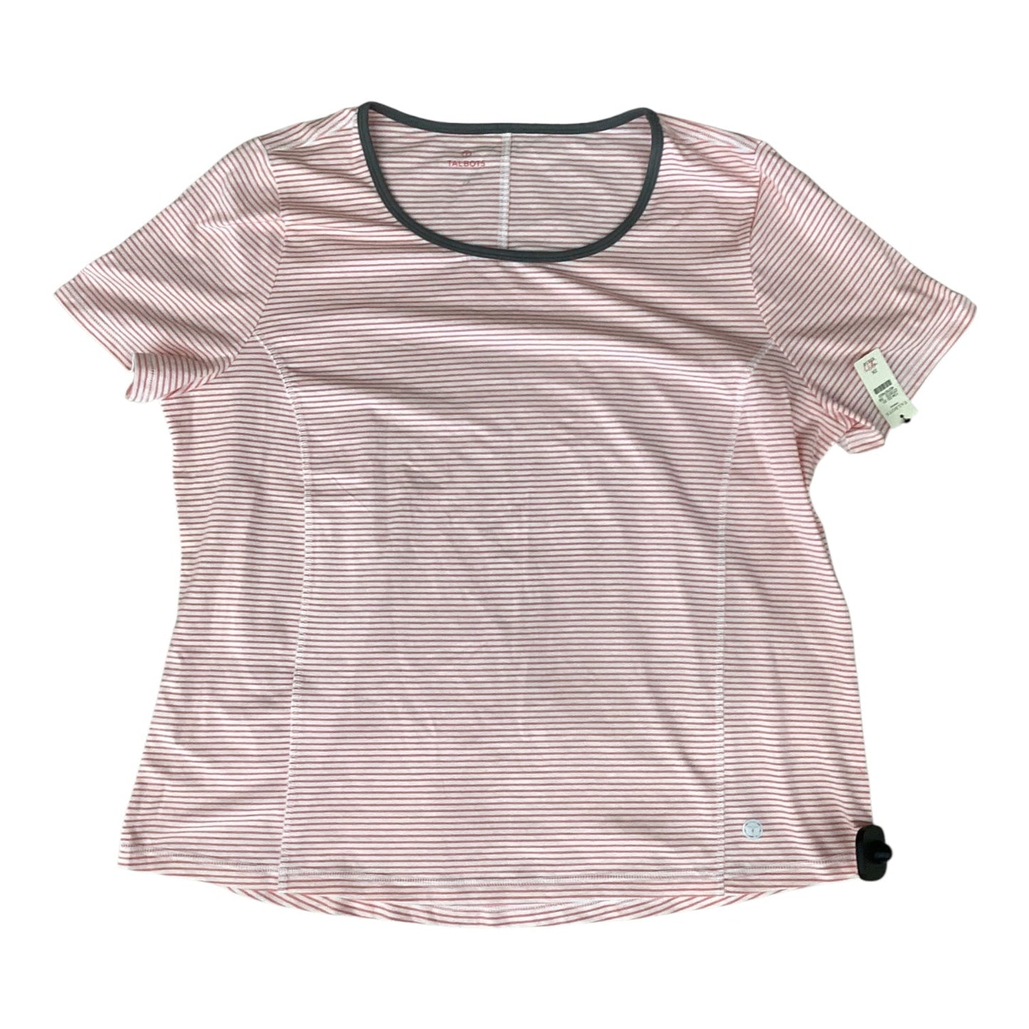 Top Ss By Talbots In Striped Pattern, Size:2X