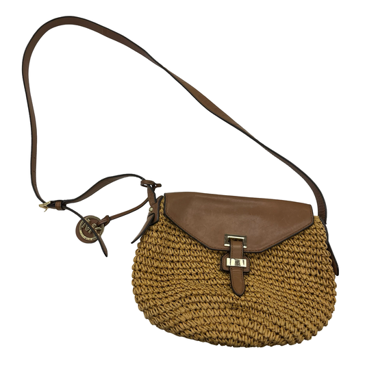 Crossbody Designer By Michael Kors In Tan, Size:Medium