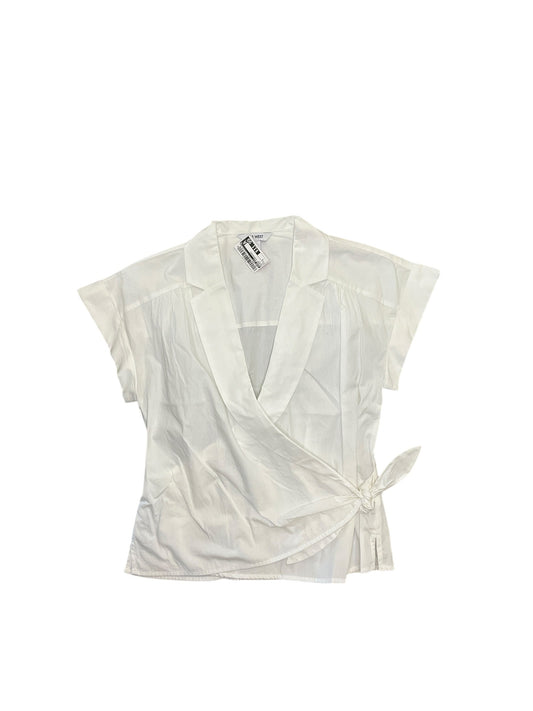 Blouse Sleeveless By Nine West In White, Size:S