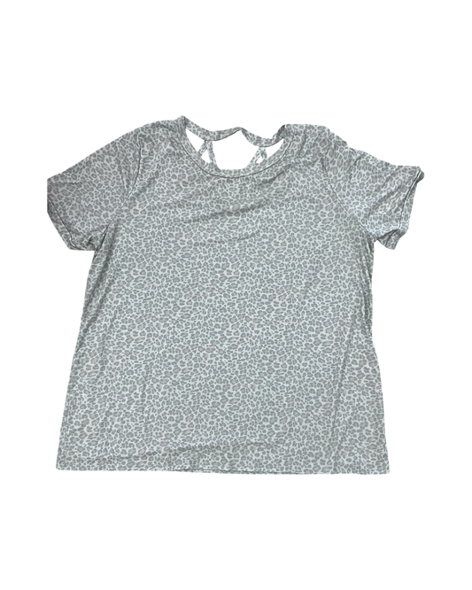 Top Ss By Sew In Love In Animal Print, Size:3X