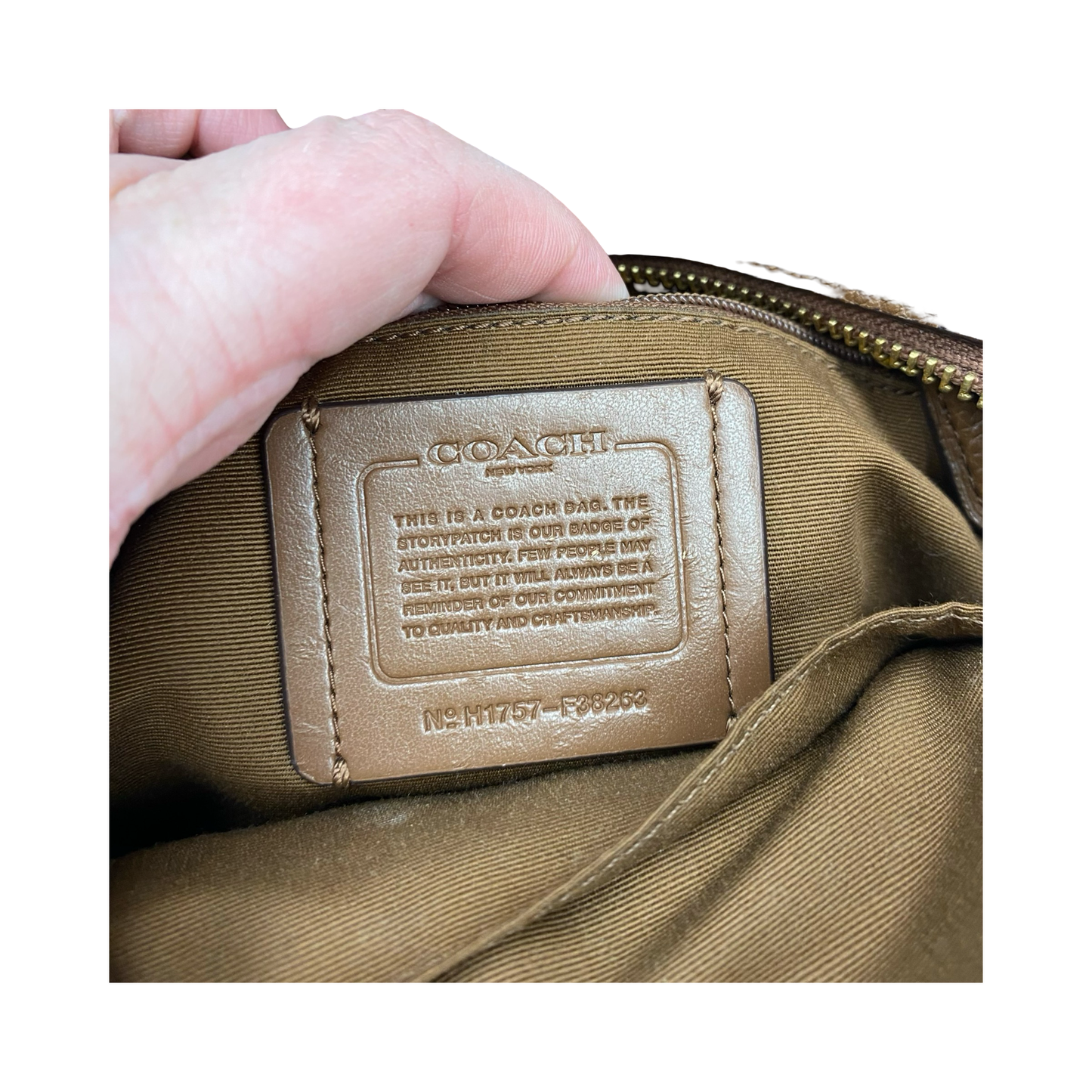 Backpack Designer By Coach In Brown, Size:Small