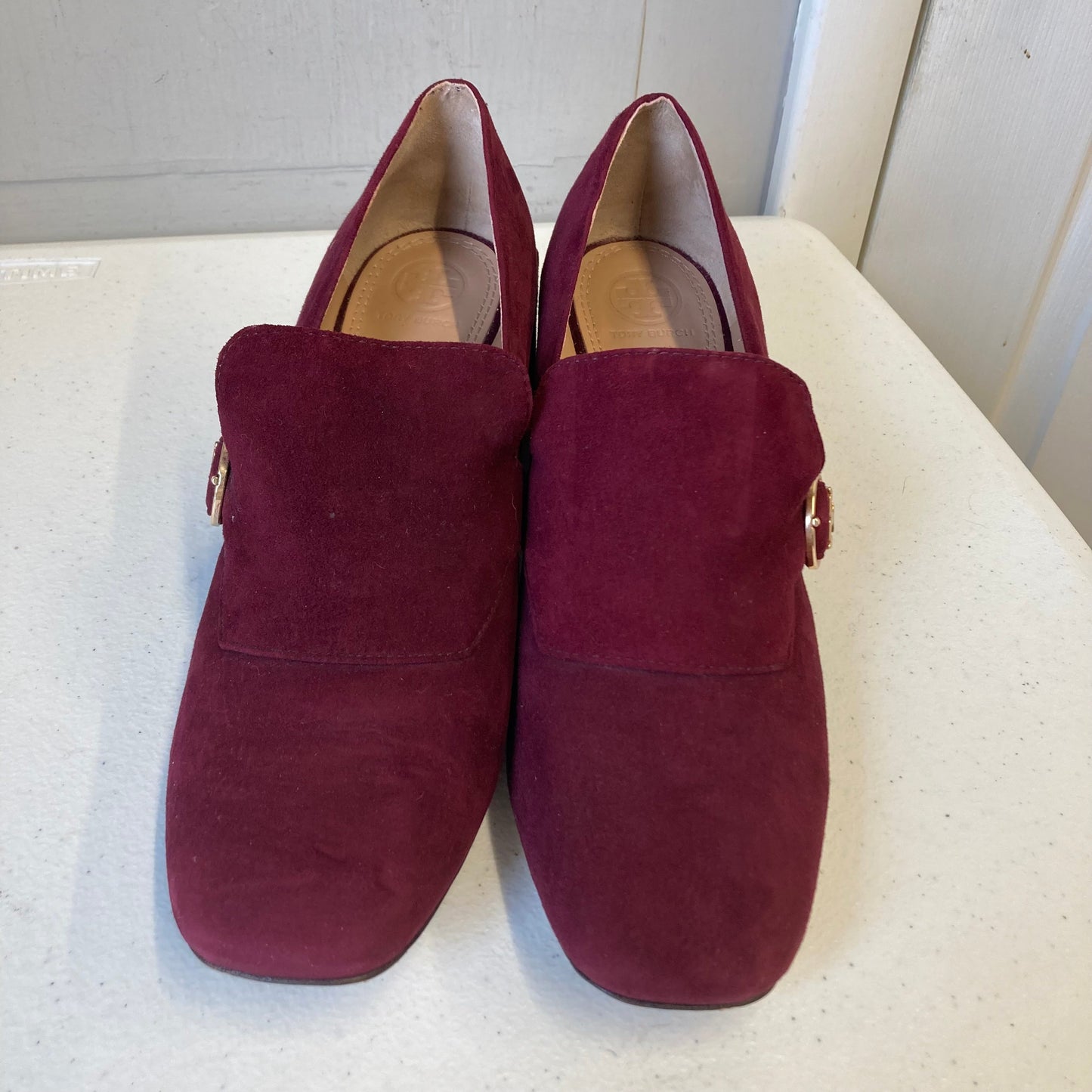 Shoes Designer By Tory Burch In Red, Size:9.5