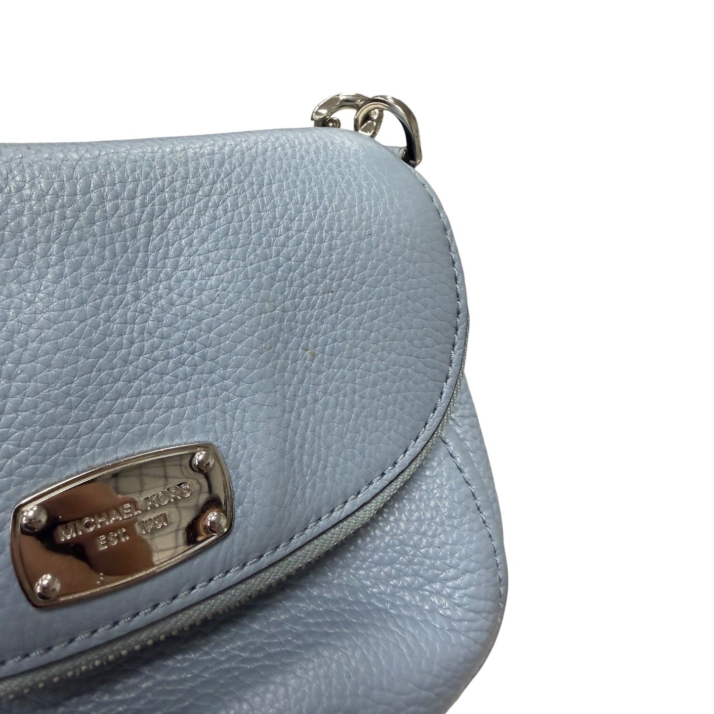 Crossbody By Michael Kors In Blue, Size:Small