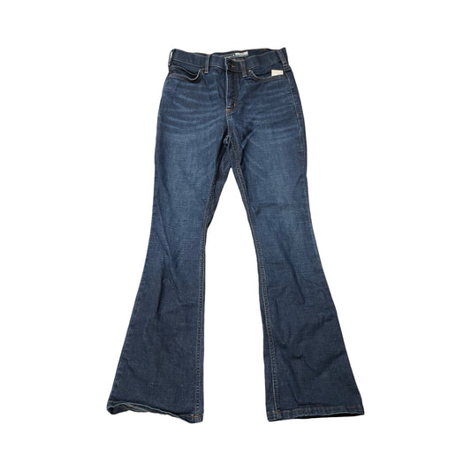 Jeans Flared By Carhartt In Blue Denim, Size:6