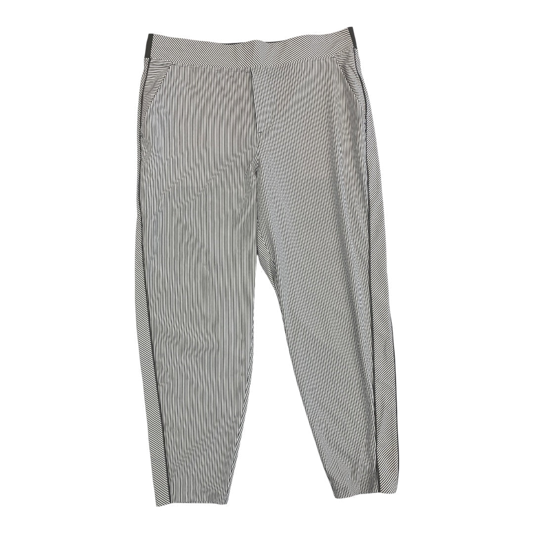 Athletic Pants By Athleta In Striped Pattern, Size:16