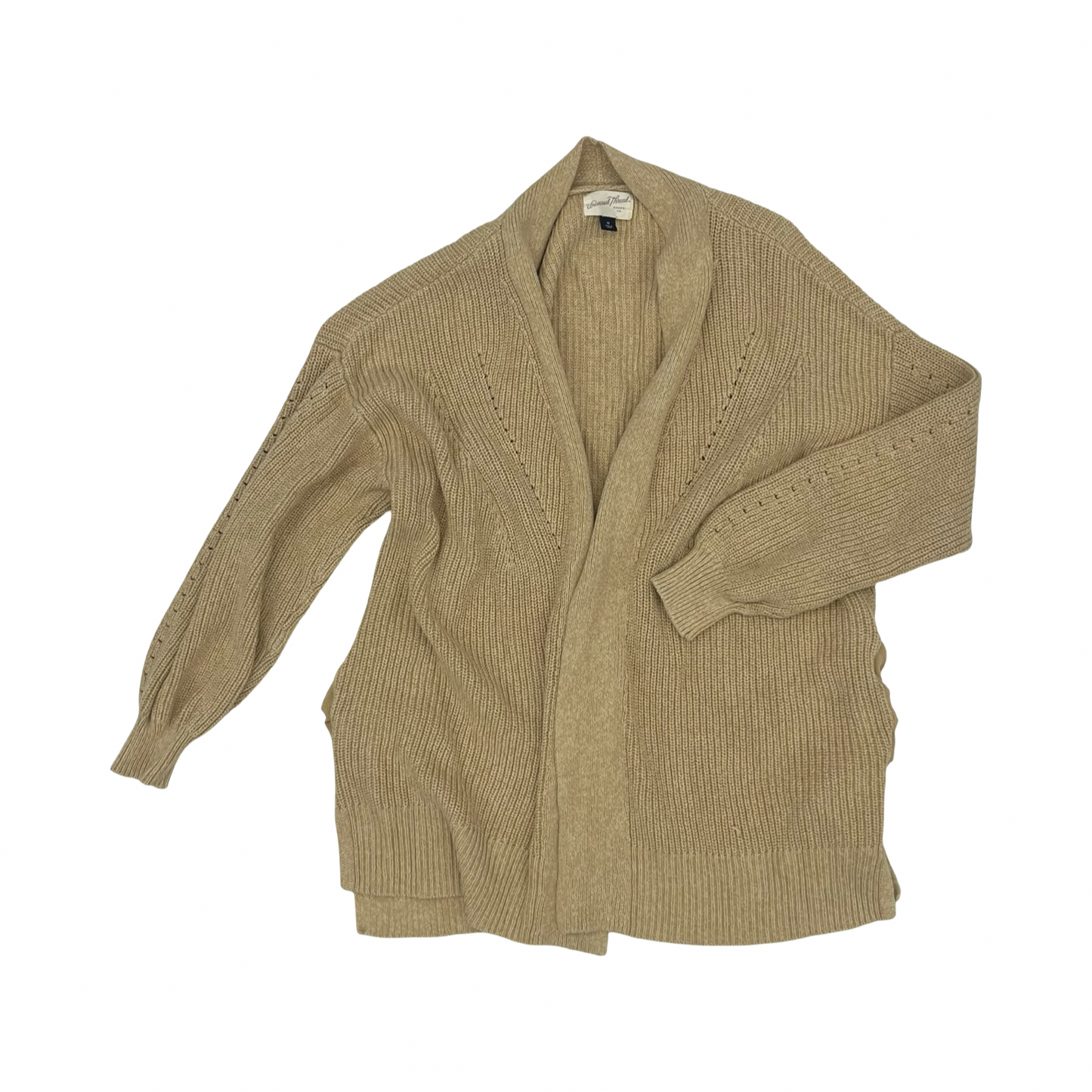 Sweater Cardigan By Universal Thread In Brown, Size:M