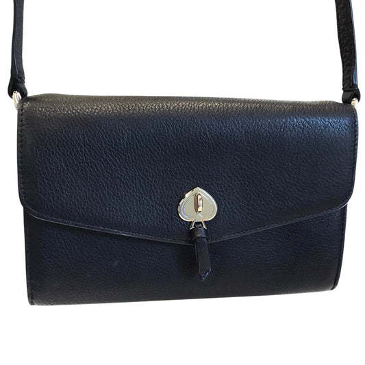 Crossbody Designer By Kate Spade In Black, Size:Small