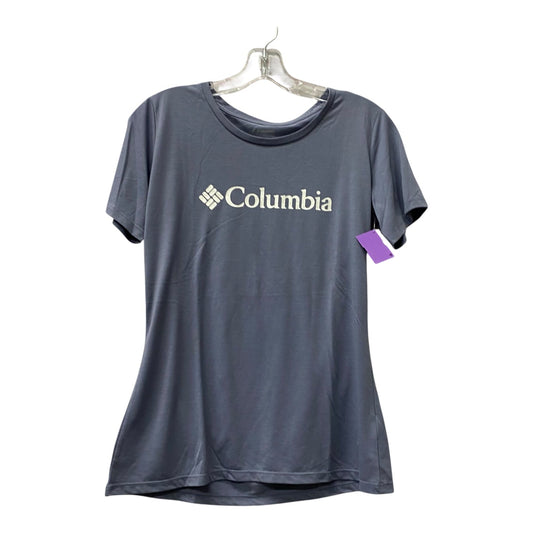 Athletic Top Ss By Columbia In Blue, Size:M