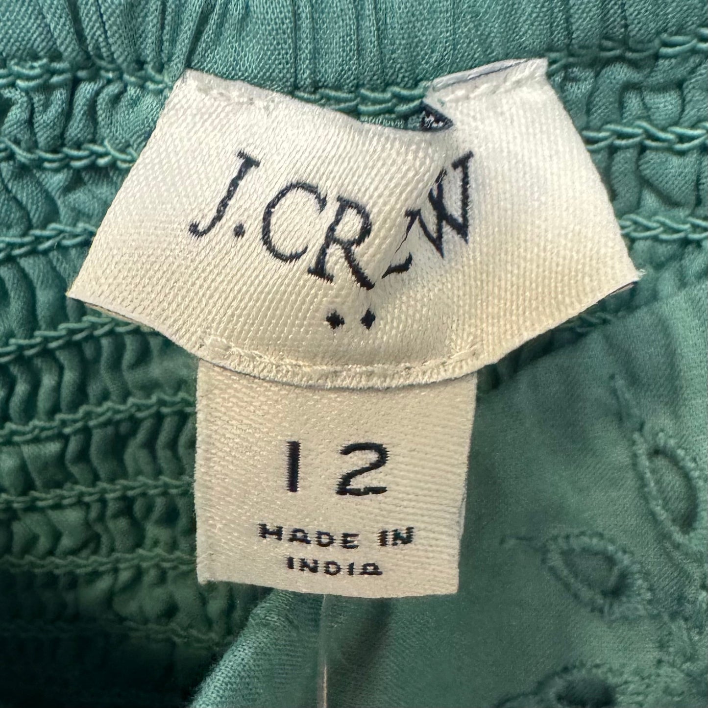 Dress Casual Maxi By J. Crew In Green, Size: 12