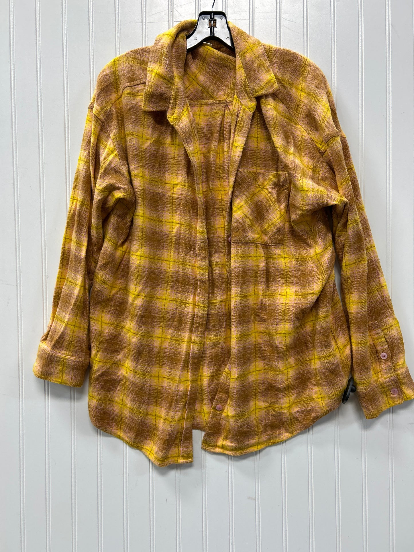 Top Ls By Bp In Yellow, Size:M