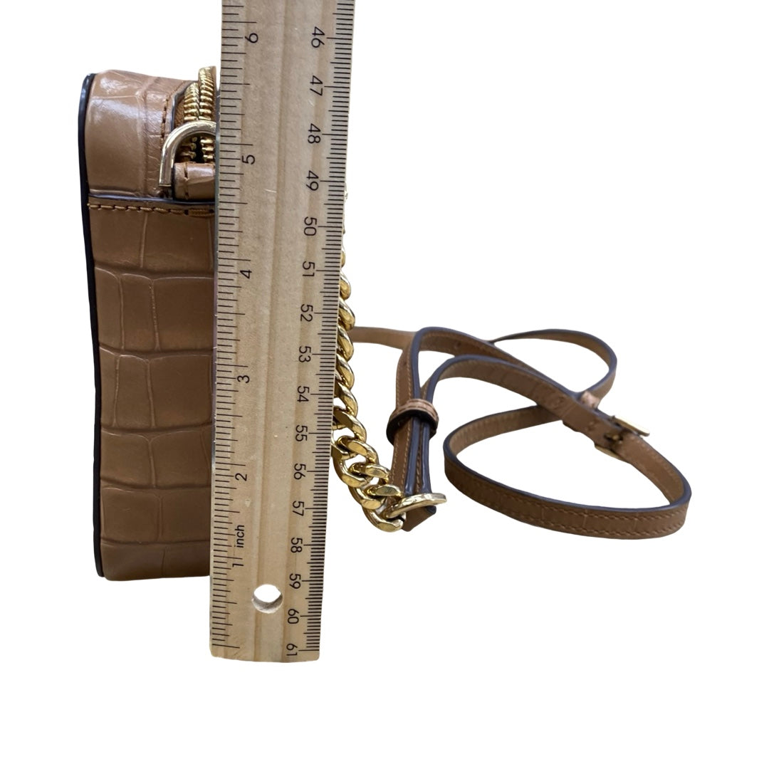 Handbag Designer By Michael Kors In Brown, Size:Medium