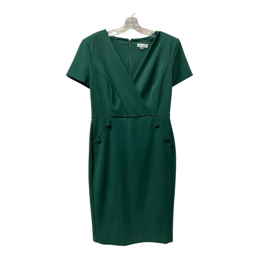 Dress Work By Calvin Klein In Green, Size:M