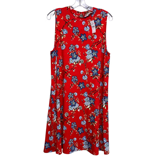 Dress Casual Short By Loft In Red, Size:L