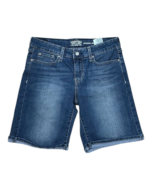 Shorts By Levis In Blue Denim, Size:4