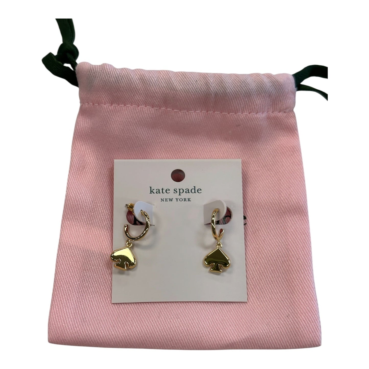Earrings Designer By Kate Spade In Gold