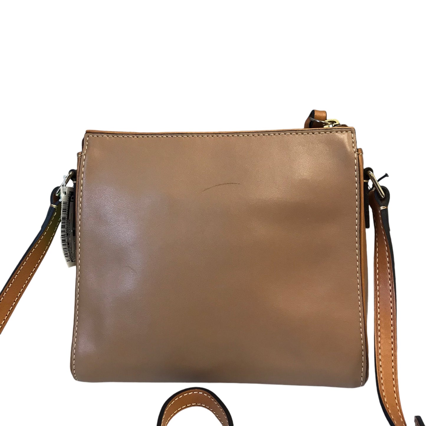 Crossbody Designer By Dooney And Bourke In Tan, Size:Small