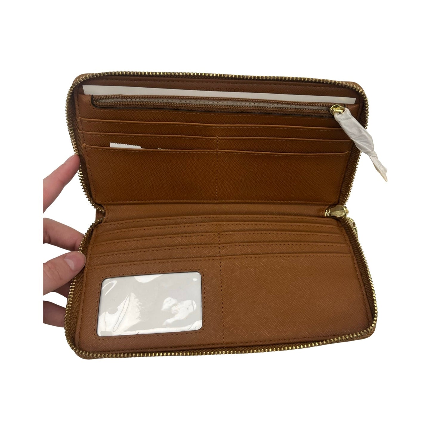 Wallet Designer By Michael Kors In Navy, Size:Medium