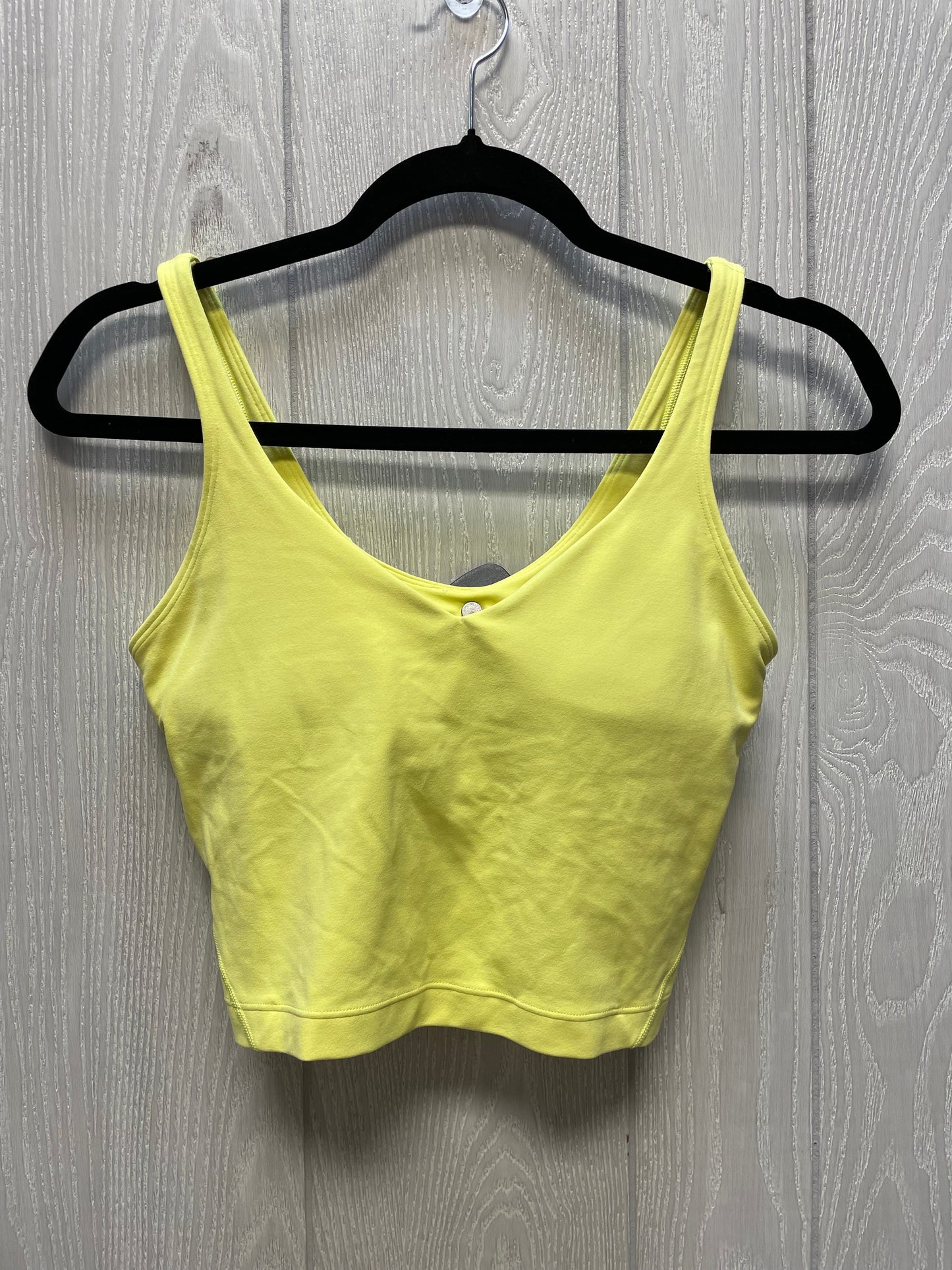 Athletic Bra By Lululemon In Yellow, Size:S