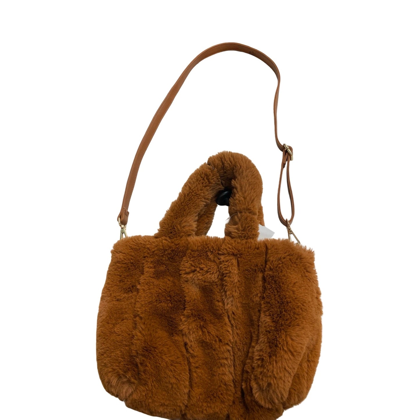 Handbag By Free People In Brown, Size:Medium