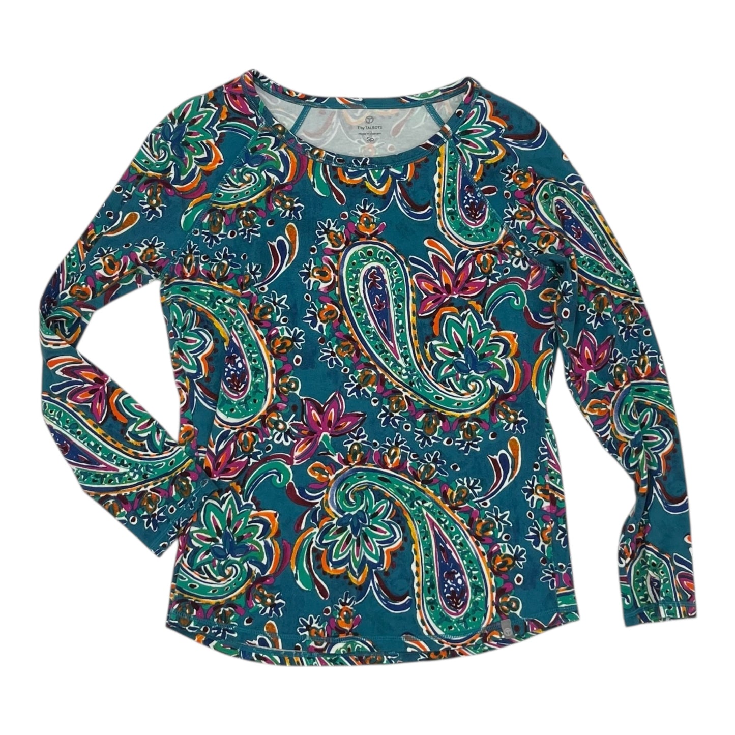 Top Ls By Talbots In Paisley Print, Size:Sp