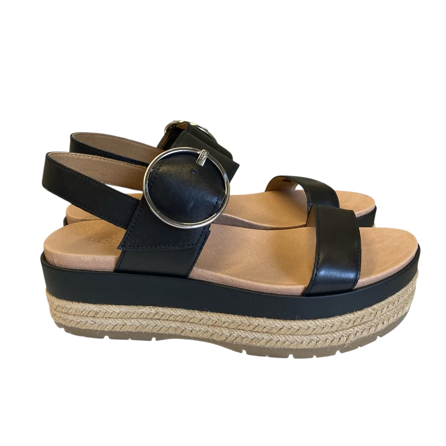 Sandals Designer By Ugg In Black, Size:9