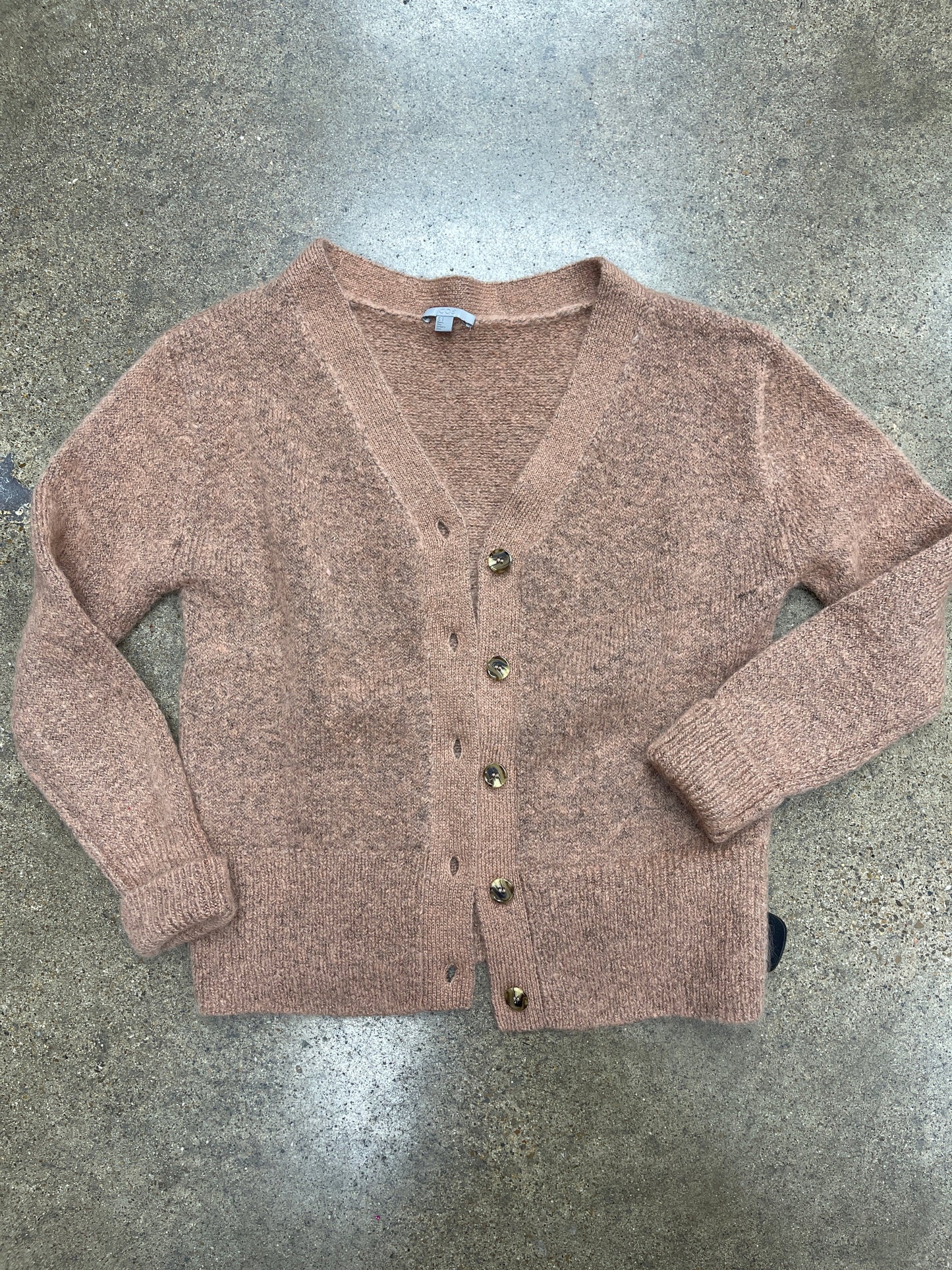 Cardigan By Cos In Brown, Size:S