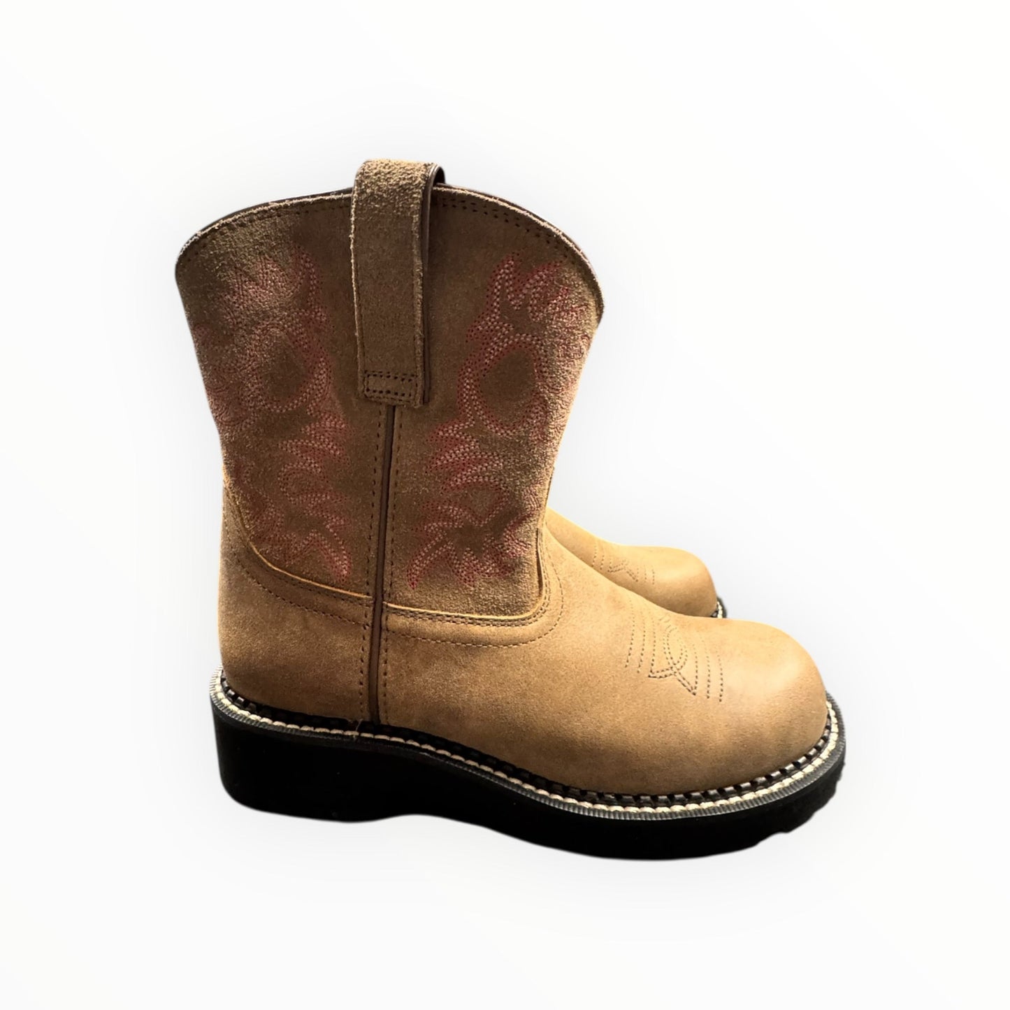 Boots Western By Ariat In Brown, Size:7