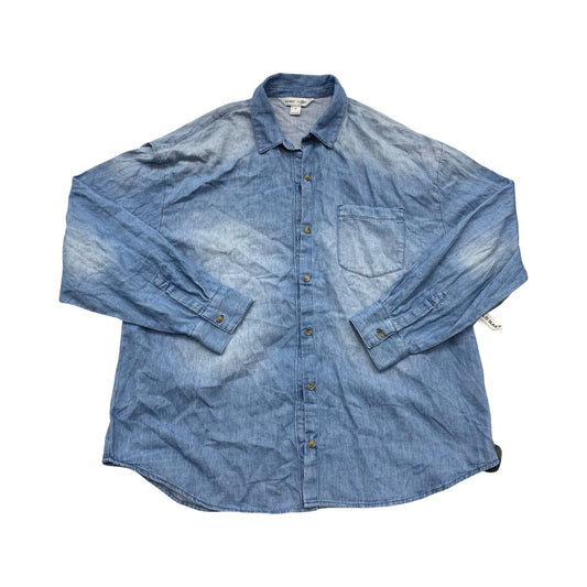 Top Ls By Old Navy In Blue Denim, Size:M