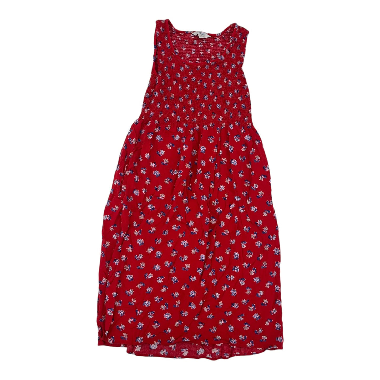 Dress Casual Midi By Croft And Barrow In Red, Size:S