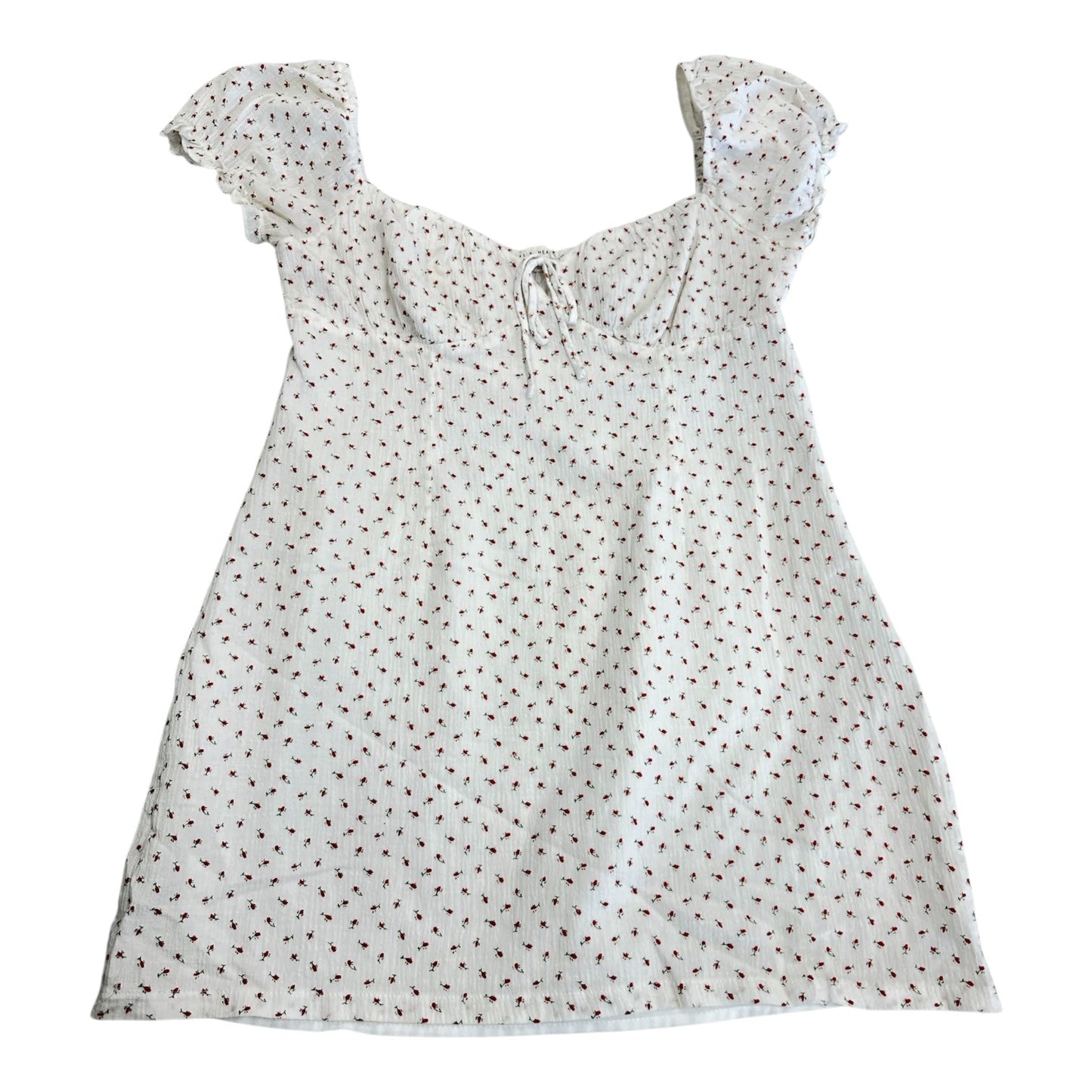 Dress Casual Short By La Hearts In Red & White, Size:L