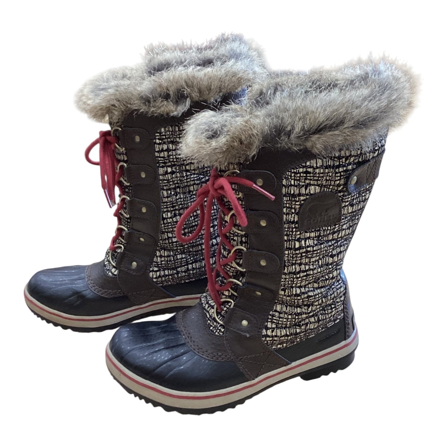 Boots Snow By Sorel In Bronze, Size:6