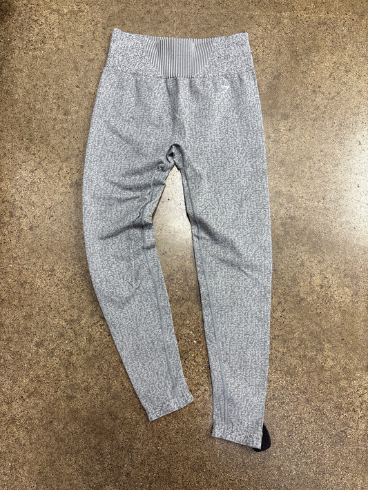 Athletic Leggings By Gym Shark In Grey, Size:M