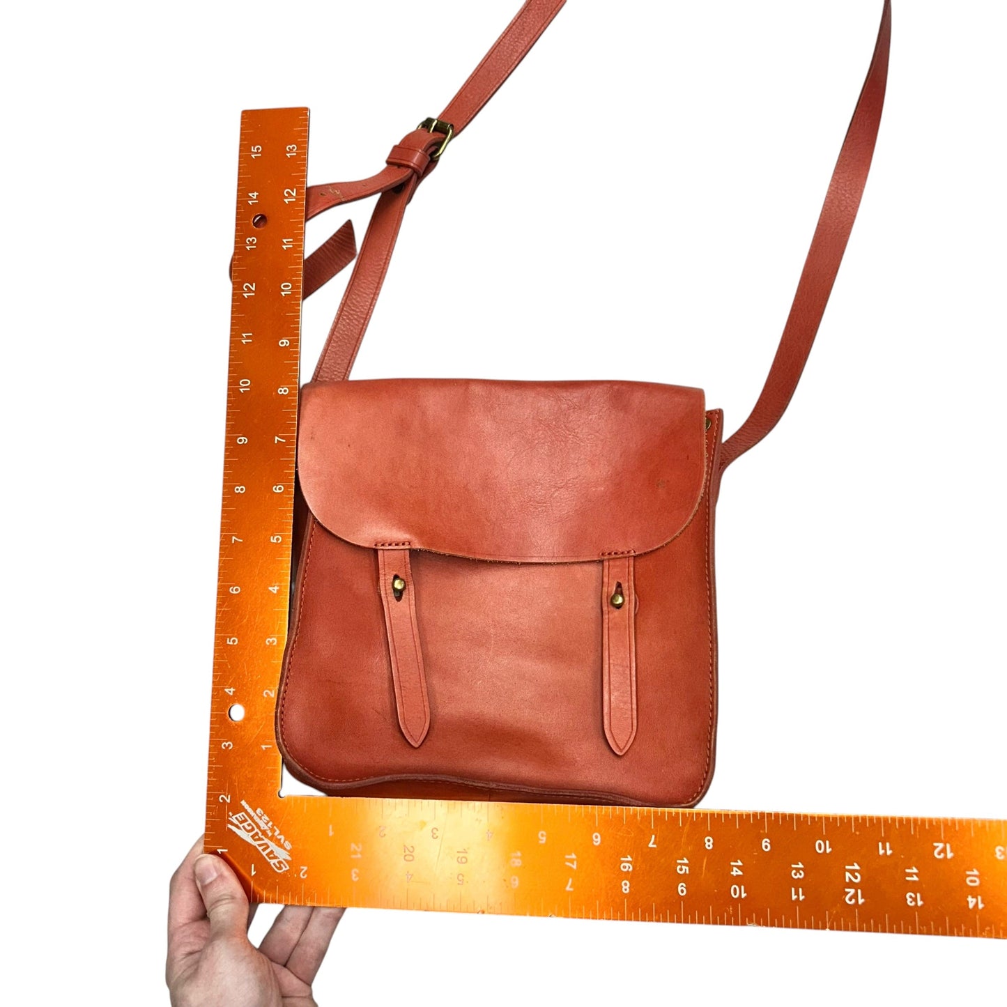 Crossbody Leather By Madewell, Size: Small