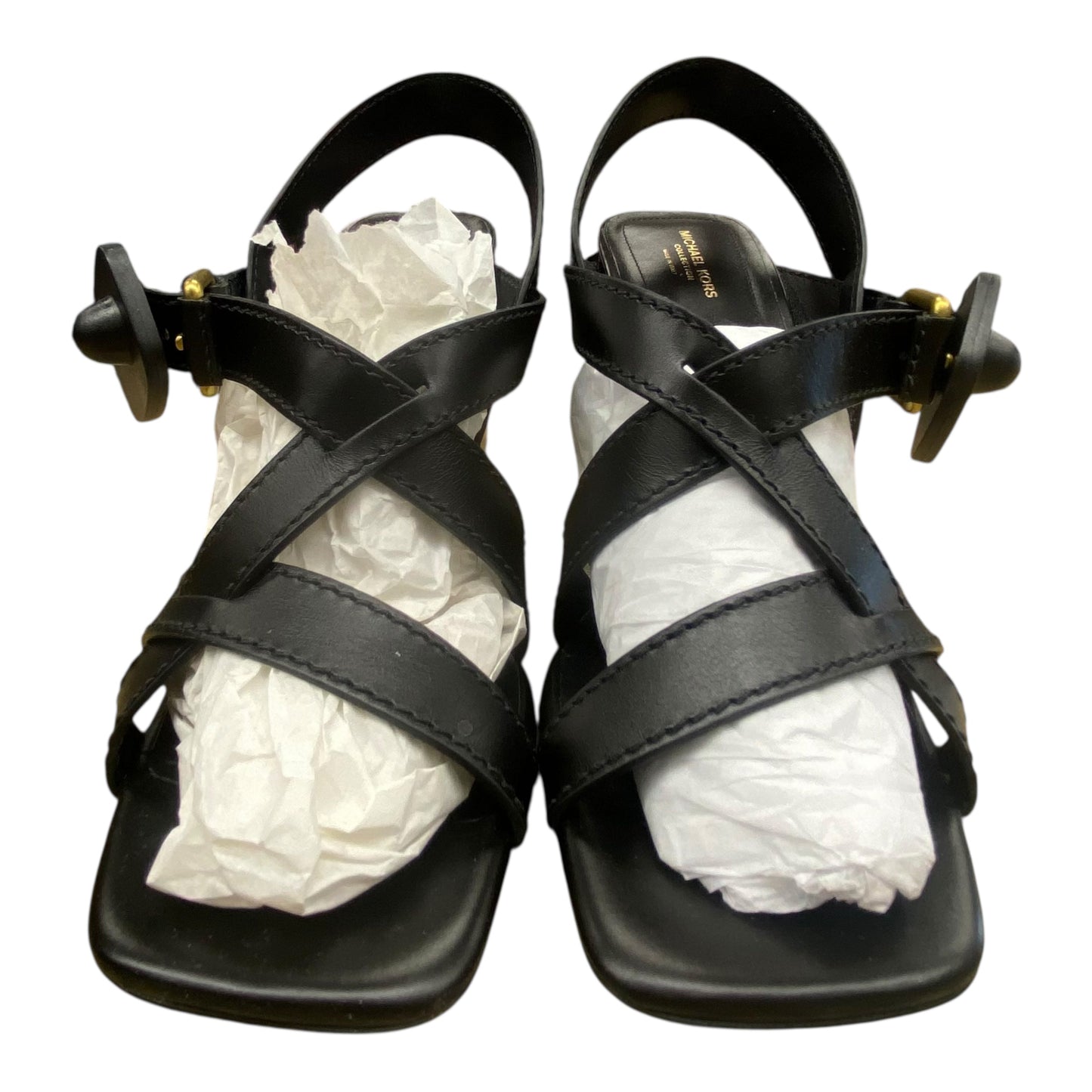 Shoes Designer By Michael Kors In Black, Size:9.5