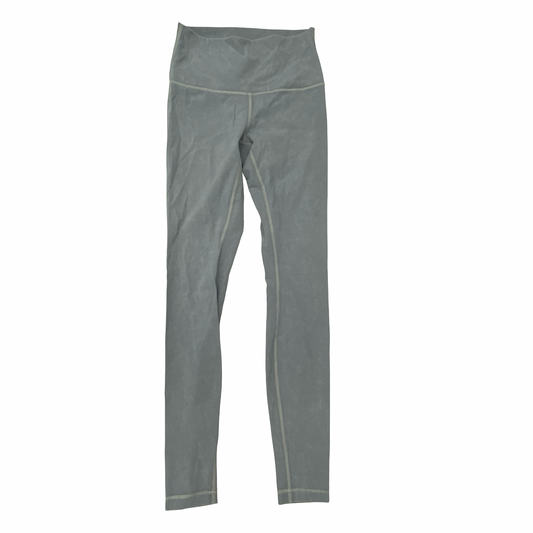 Athletic Leggings By Lululemon In Grey, Size:S